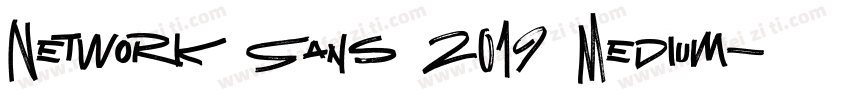 Network Sans 2019 Medium字体转换